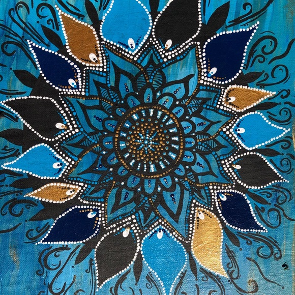 Original painting wall art acrylic on canvas - Picture 7 of 11